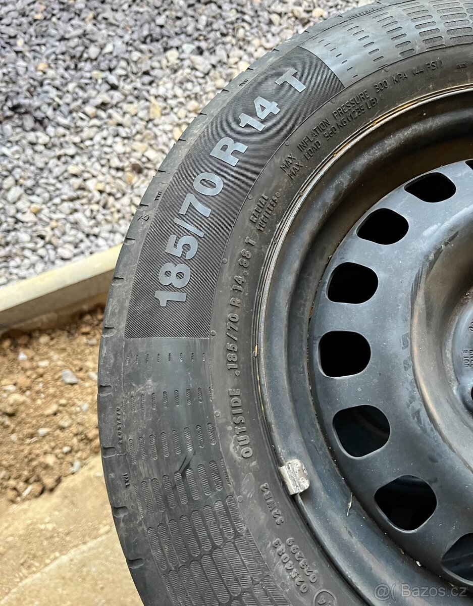 Plechové disky Opel Corsa E 4x100 r14 - 2