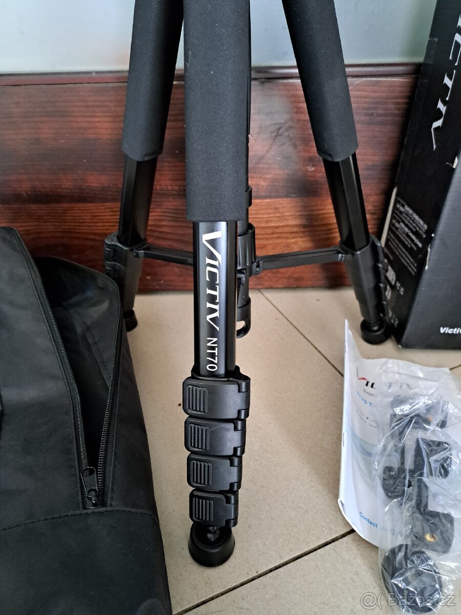 TRIPOD VICTIV NT70 STATIV PRO FOTOAPARÁT, PROFESIONÁLNÍ - 2