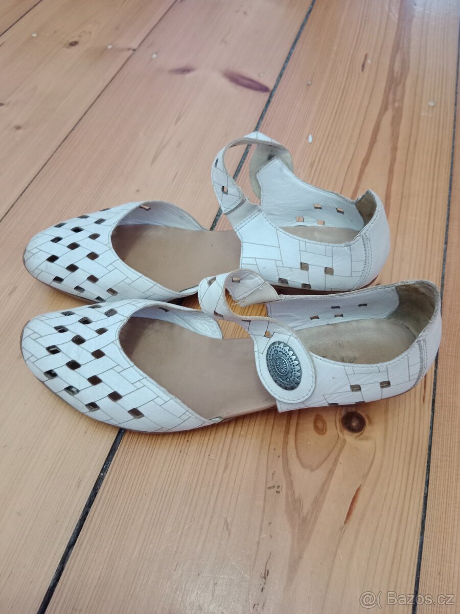 Dámské kožené boty Rieker - 2