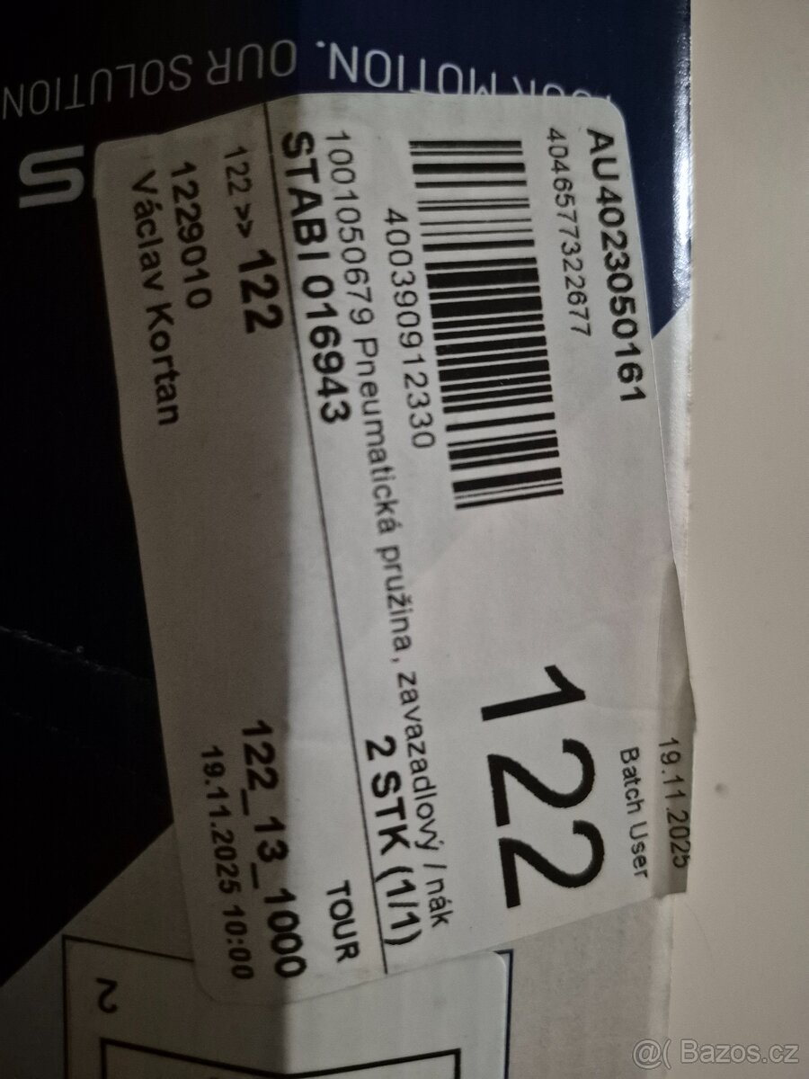 Vzpěry kufru Octavia 2 hatchback - 2