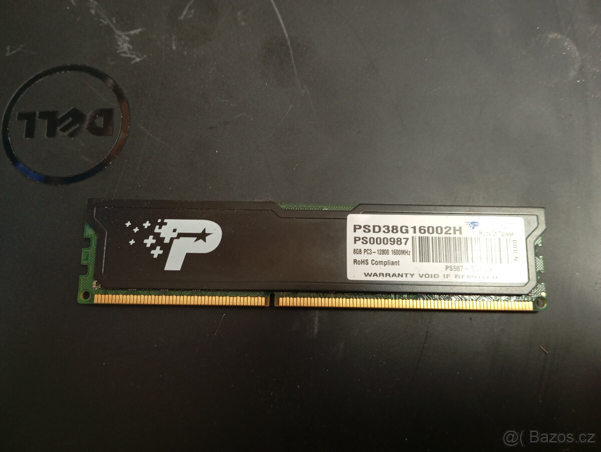 DDR3 paměť 8GB - 2