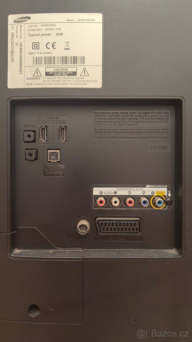 Televize Samsung UE40EH5000W - 2