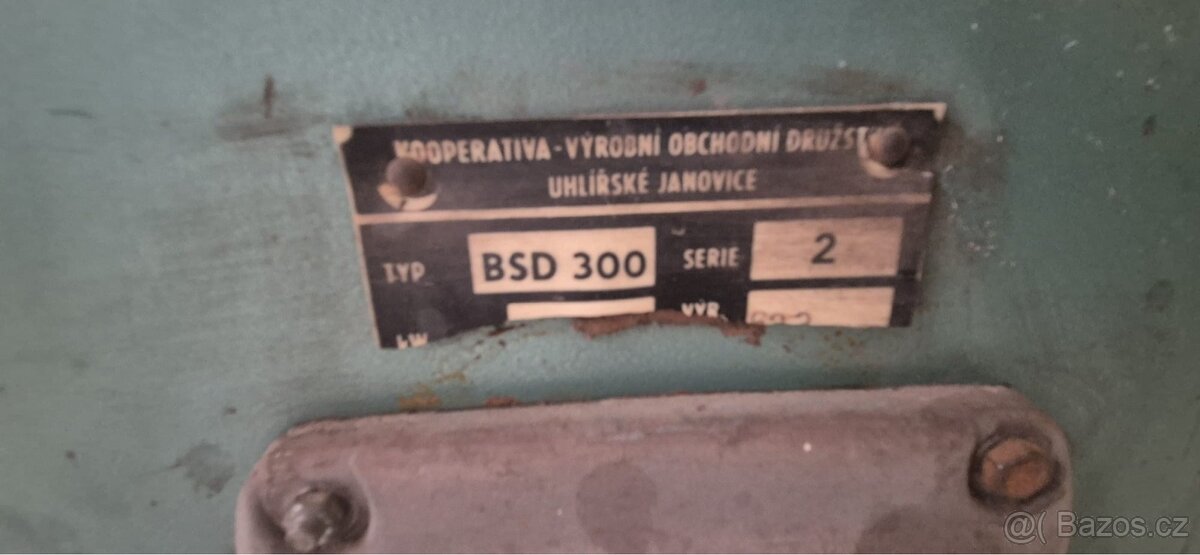 Dvoukotoučová stojanová bruska BSD 300 - 2