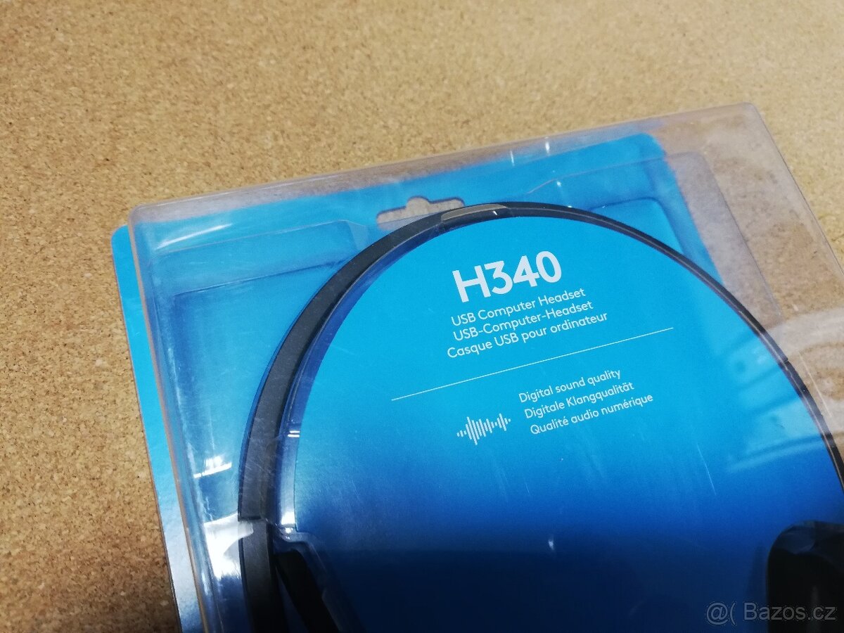 Nová sluchátka Logitech USB Headset H340 - 2