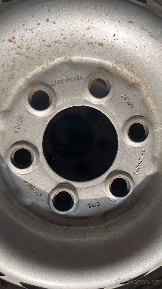 Kola MB plech Sprinter w906 - 2