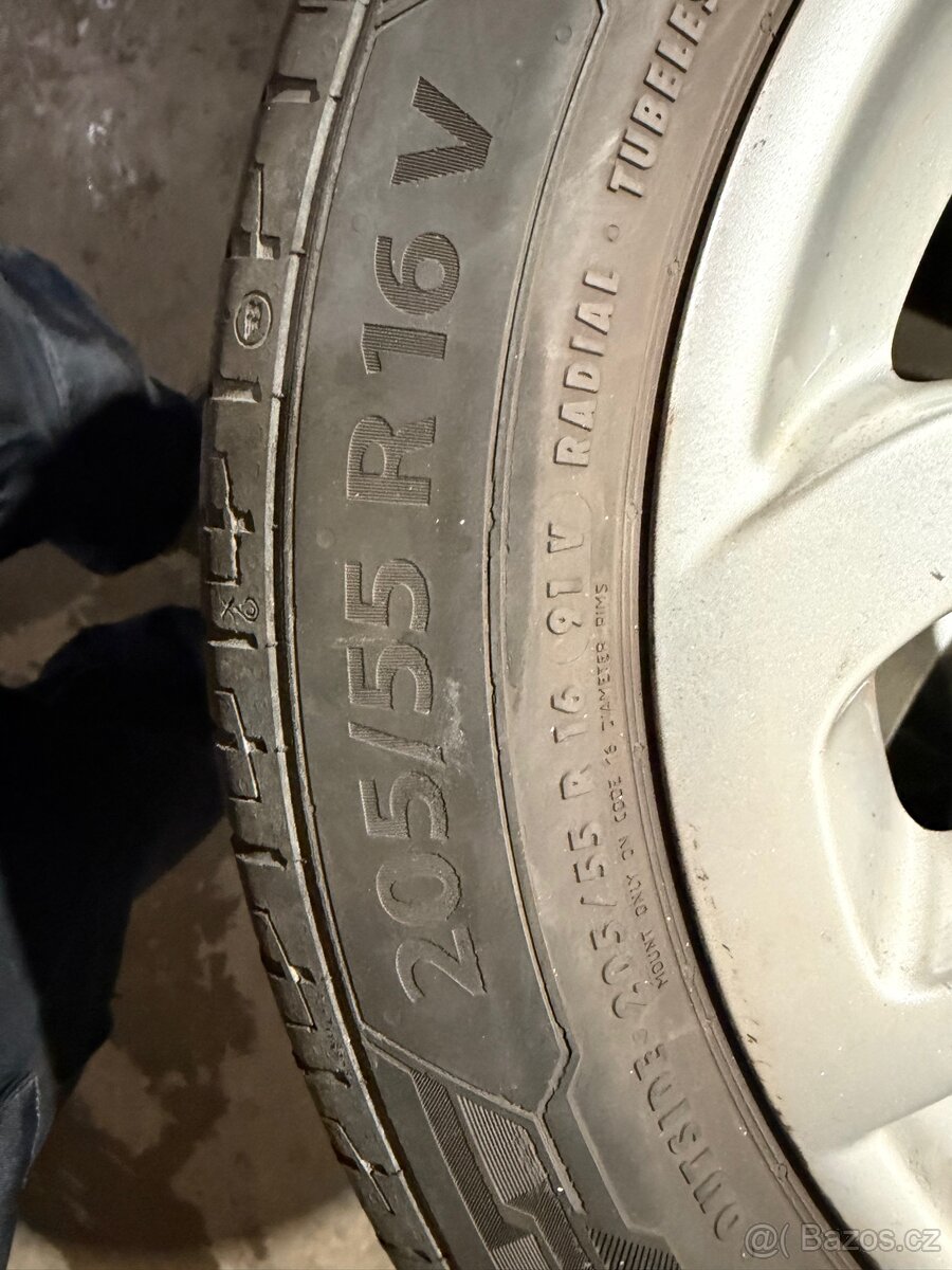 Kompletní kola 205/55R16 - 2