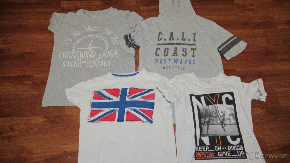 Letní oblečení pro chlapce 10kusů velikost 146 - 2