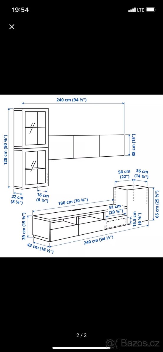 Ikea Besta sestava skříněk - 2