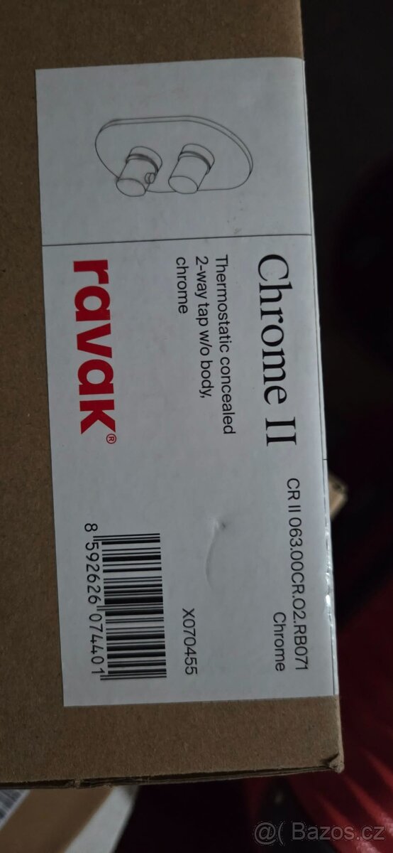 Termostatická podomítková baterie RAVAK - 2