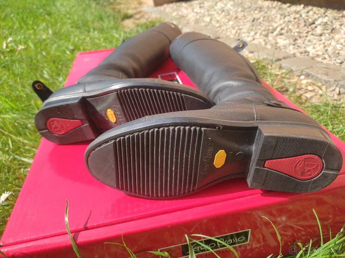 Vysoké jezdecké boty Sergio Grasso - 2