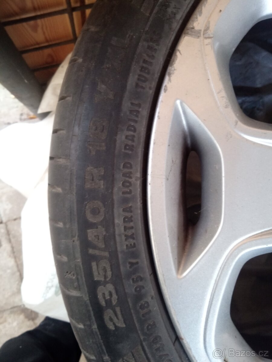 Letní Pneu s ráfky na Ford Mondeo R18 - 2