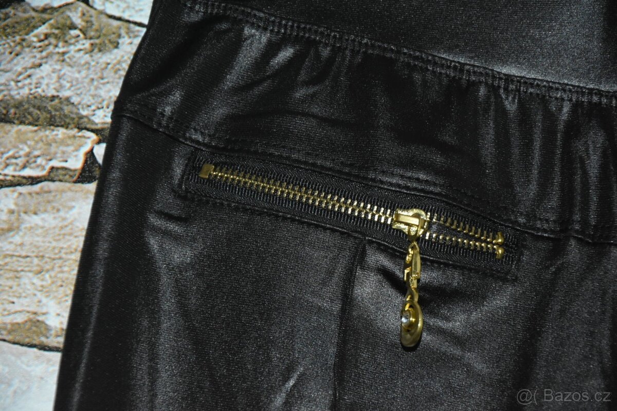 Lesklé legíny-S/36 - 2