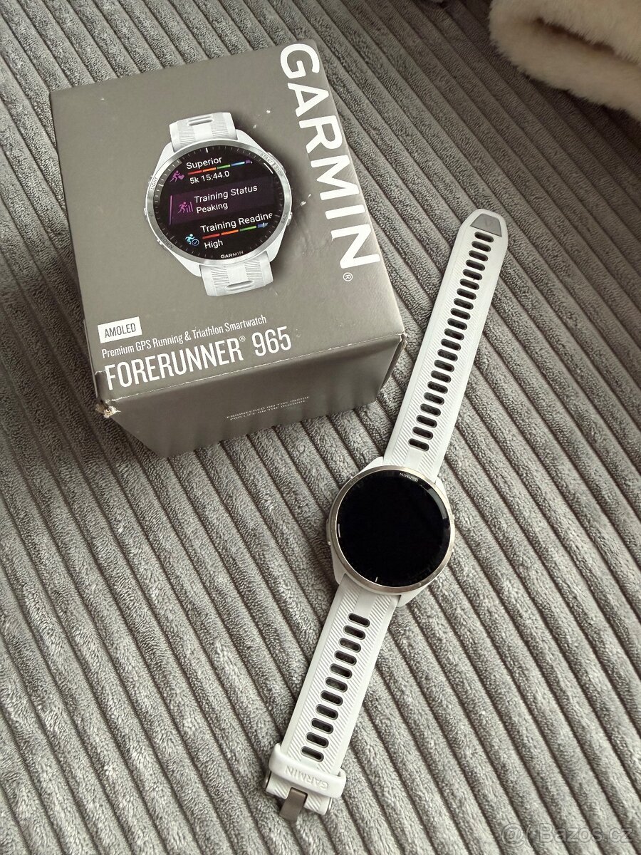 Garmin Forerunner 965 Whitestone/Powder Gray - 2