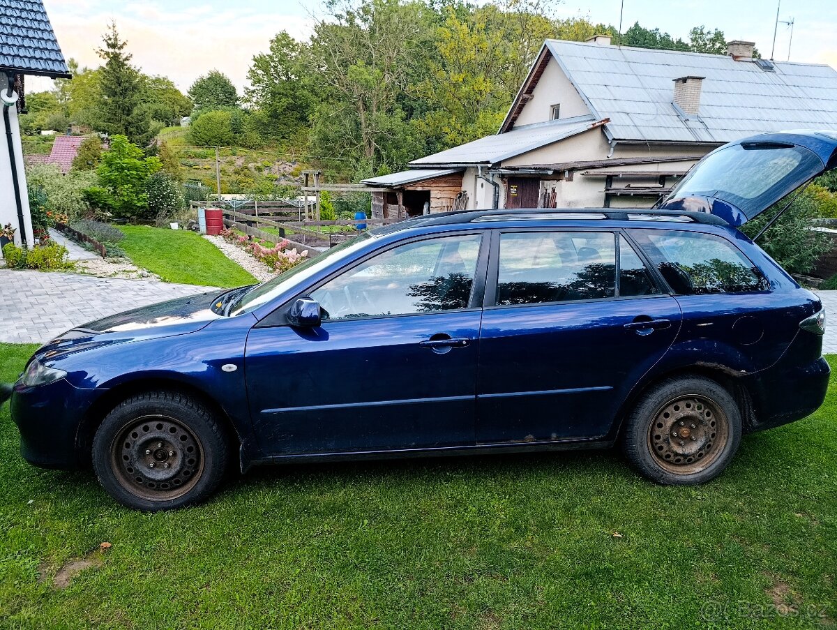 Mazda 6 2.0D rok 2006 na dily - 2