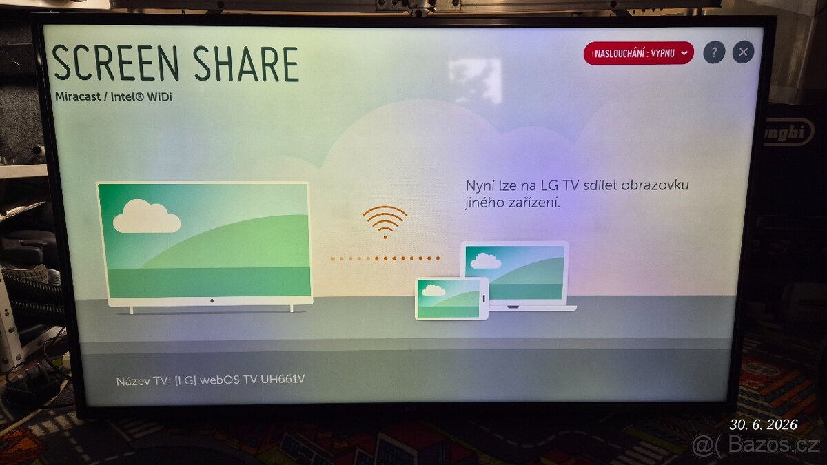 LED Smart TV LG 49UH661V - 2