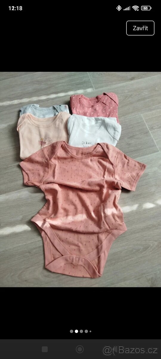 Body s krátkým rukávem 86/92 - 2