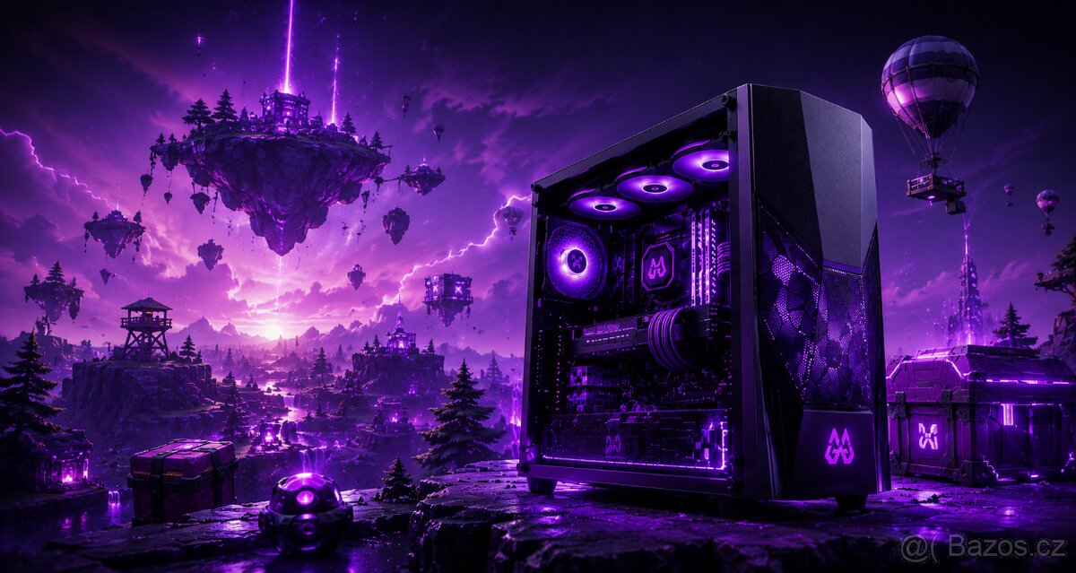 Customizace PC do herního designu + upgrade – ČB - 2