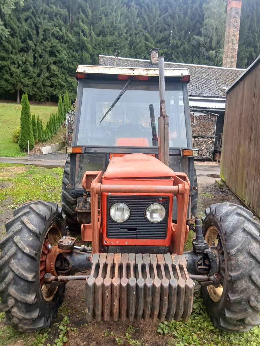 Zetor (řada 6945 / 7045) a navijákem TUN-40 - 2