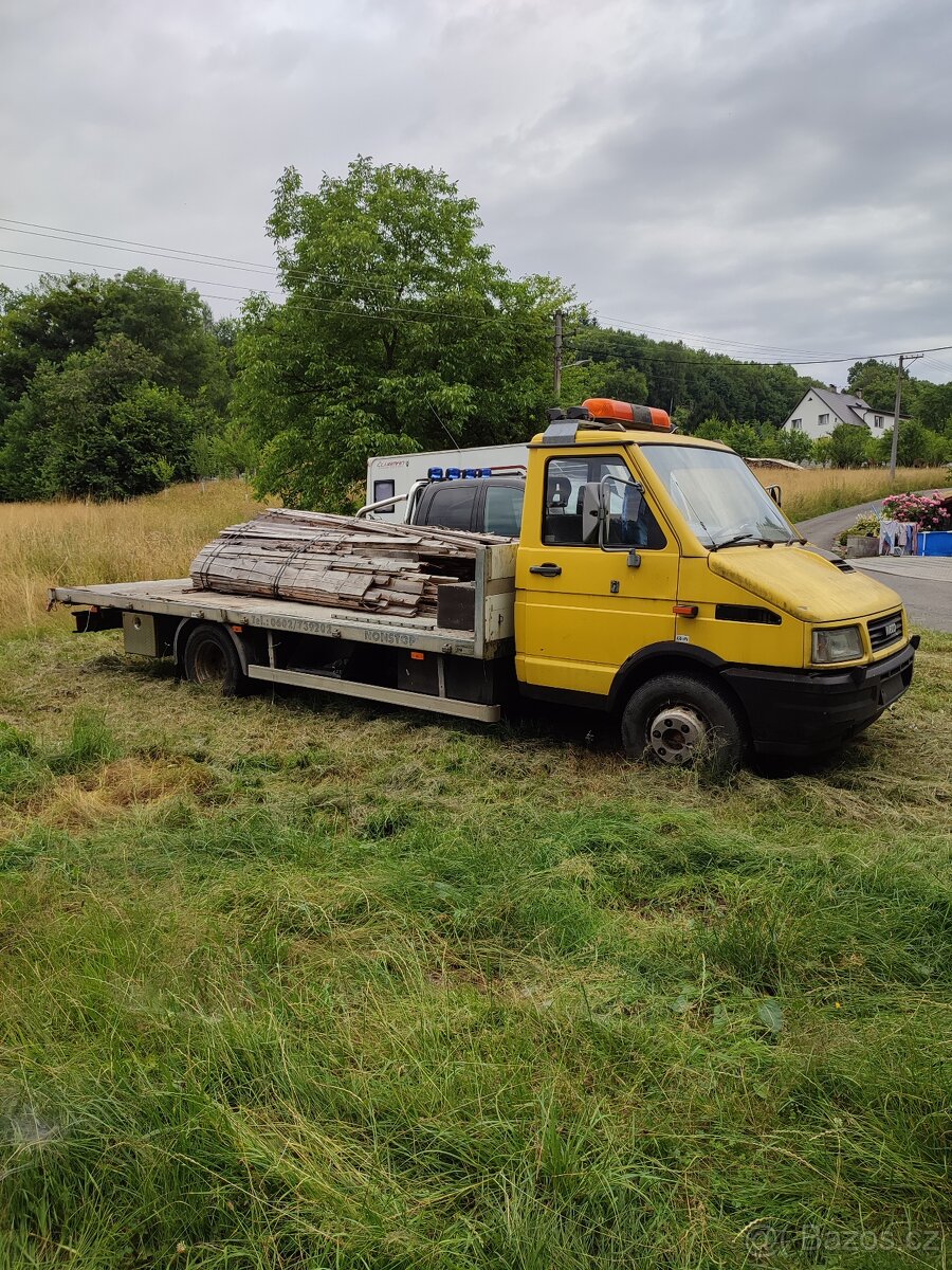 Iveco 59-12, 2.5 Td valník/odtahovka -sklápěcí korba