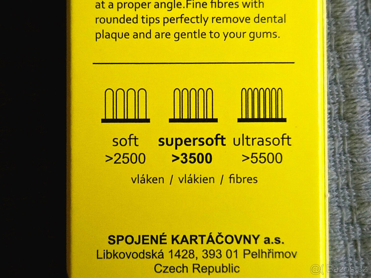 Prodám Spokar X 3500 Supersoft zubní kartáček 3 ks - 2