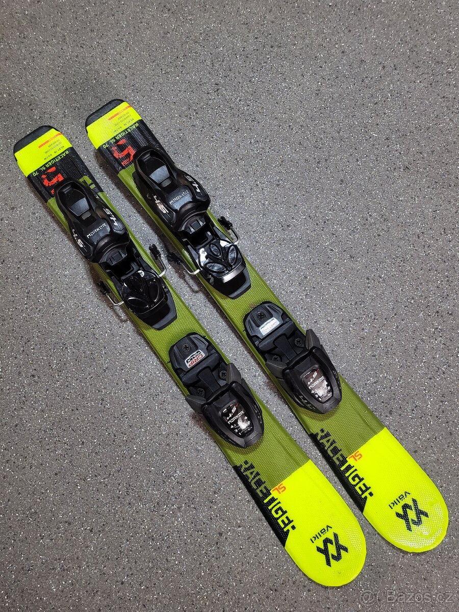 JUNIOR.CARV. LYŽE VOLKL RACETIGER SL JR - 70 CM - 2
