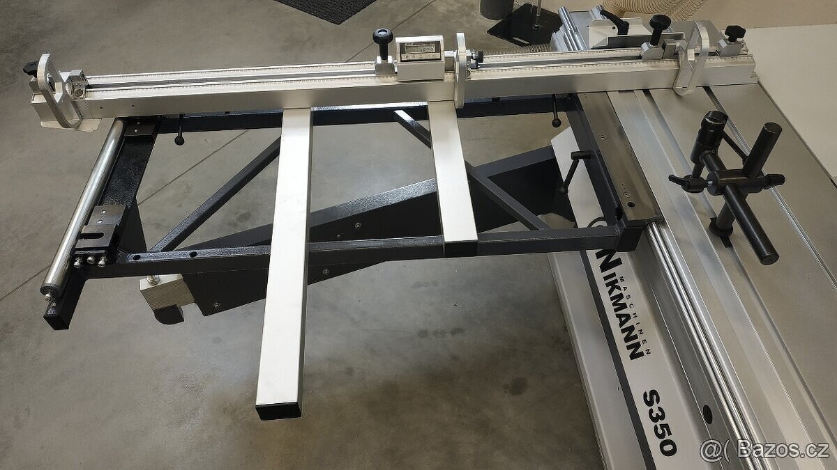 Formátovací pila NIKMANN S350 s předřezem a stolem 3200 mm - 2