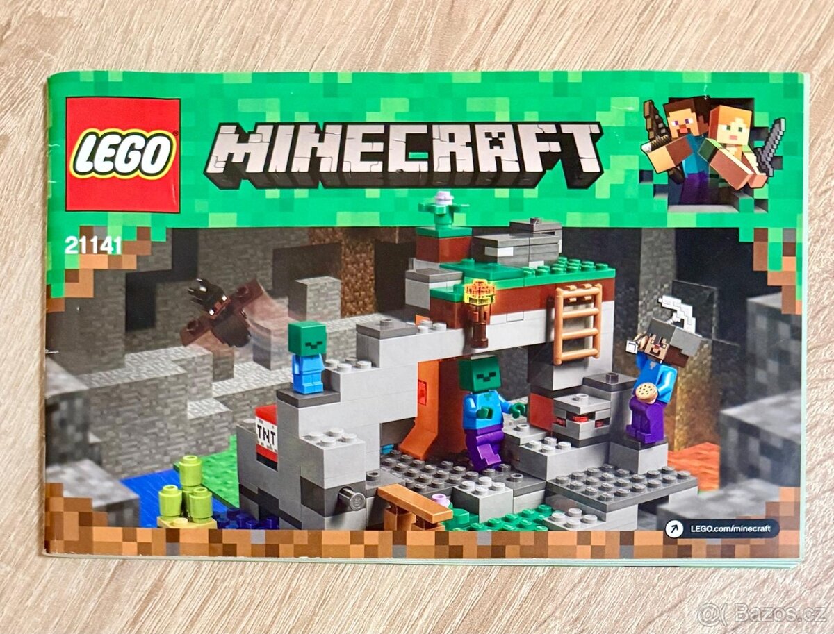 Lego Minecraft 21141 Jeskyně se zombie - 2