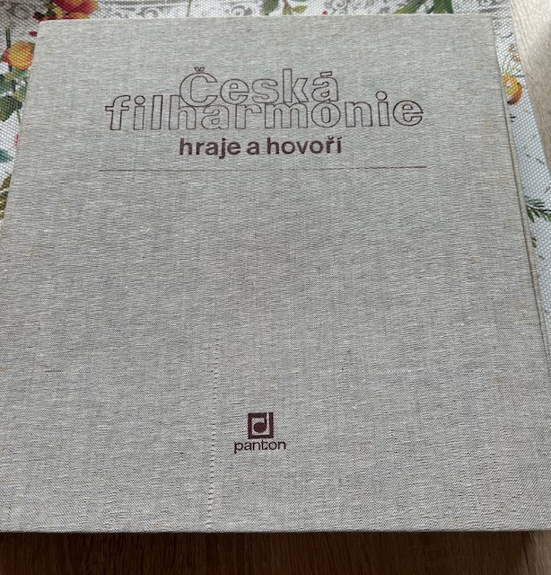 Gramofonové desky set Česká filharmonie hraje a hovoří, 1979 - 2