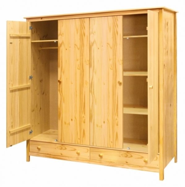 Dřevěná skříň 4dveřová TORINO - 2