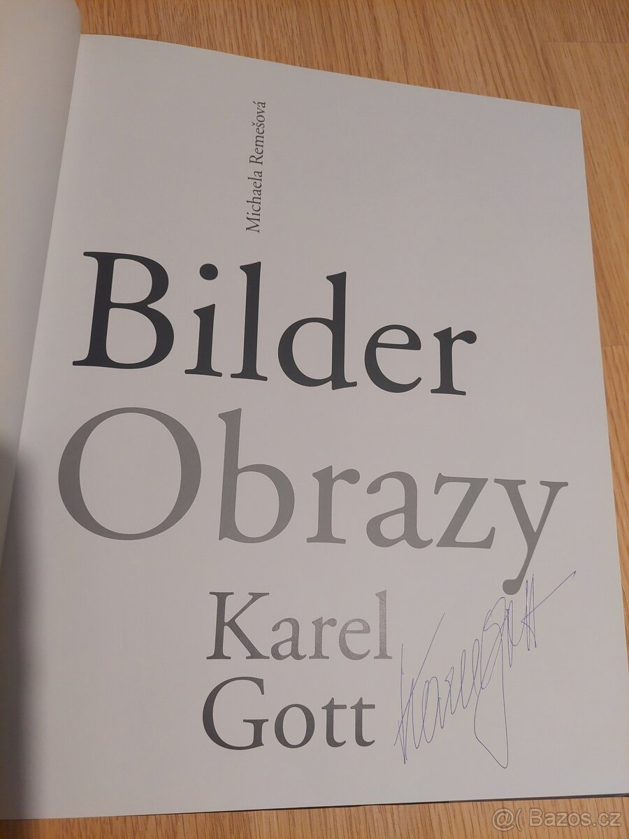 Bilder Obrazy Karel Gott s autogramem - 2