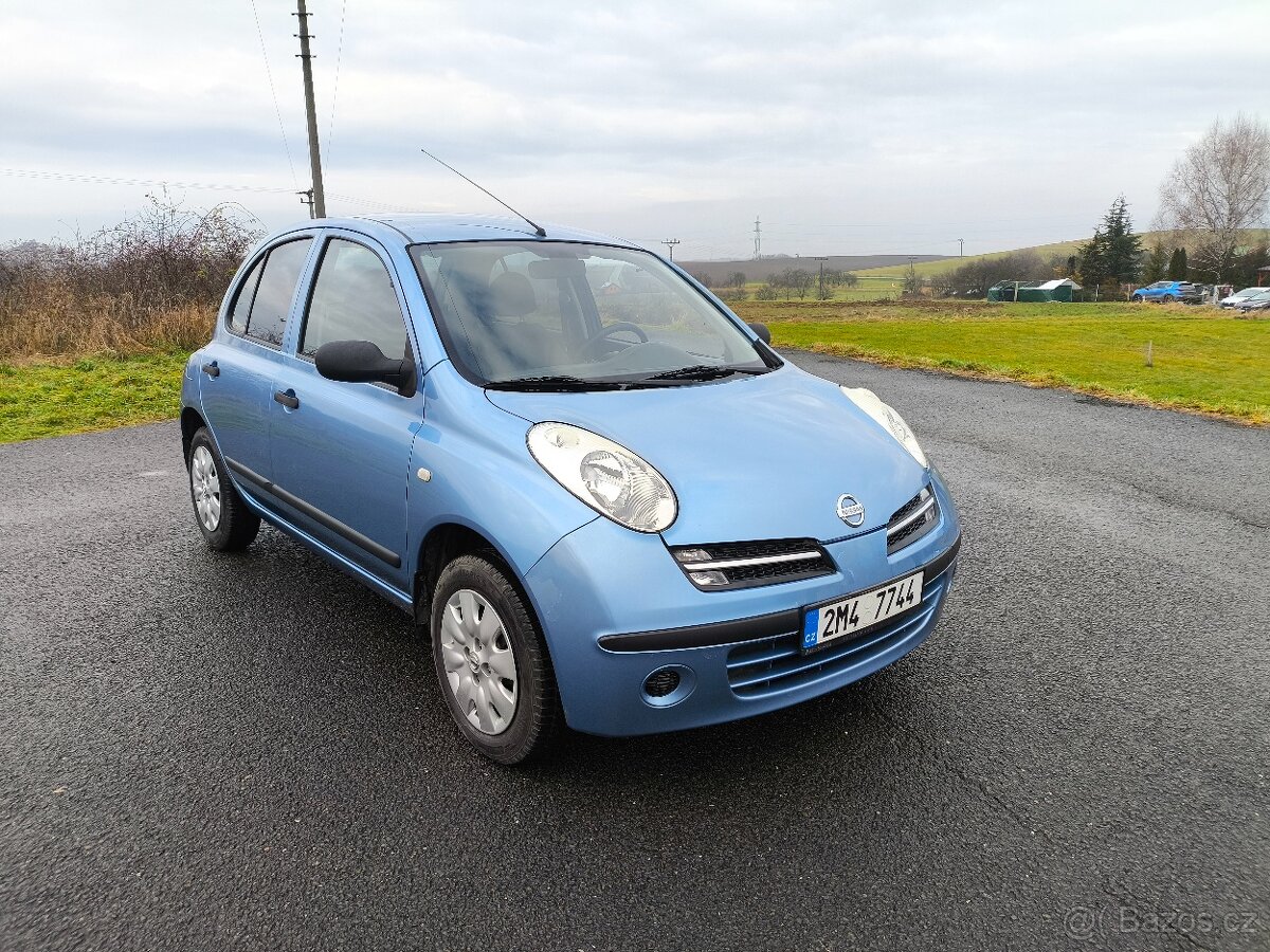 Nissan Micra 1.2 48 kW (2006) – 141 000 km – velmi dobrý sta - 2