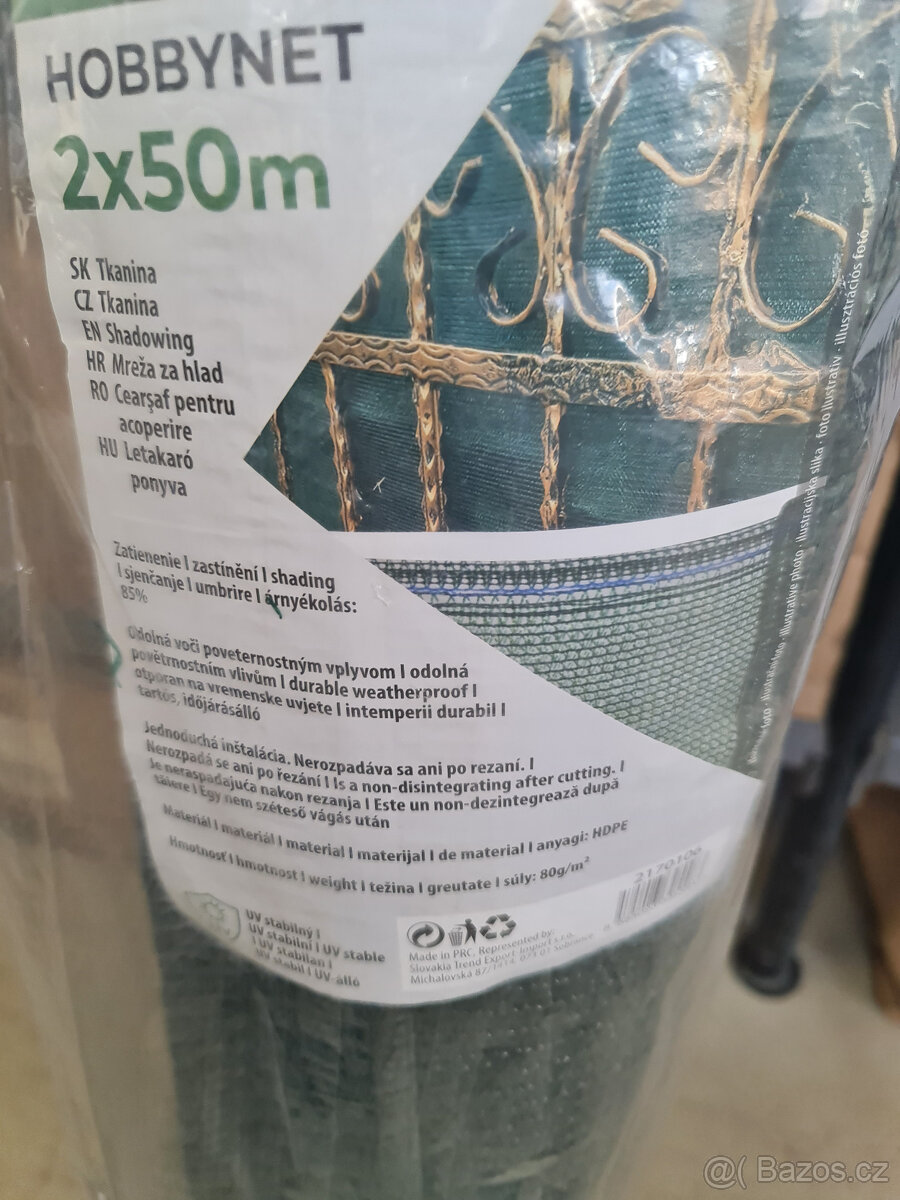 PLOTOVÁ STÍNOVKA 2 x50m ,80% - 2