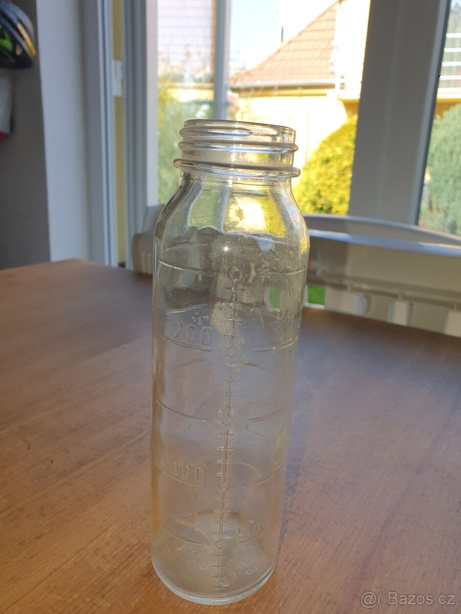 Lahvička / kojenec / sklo - 2