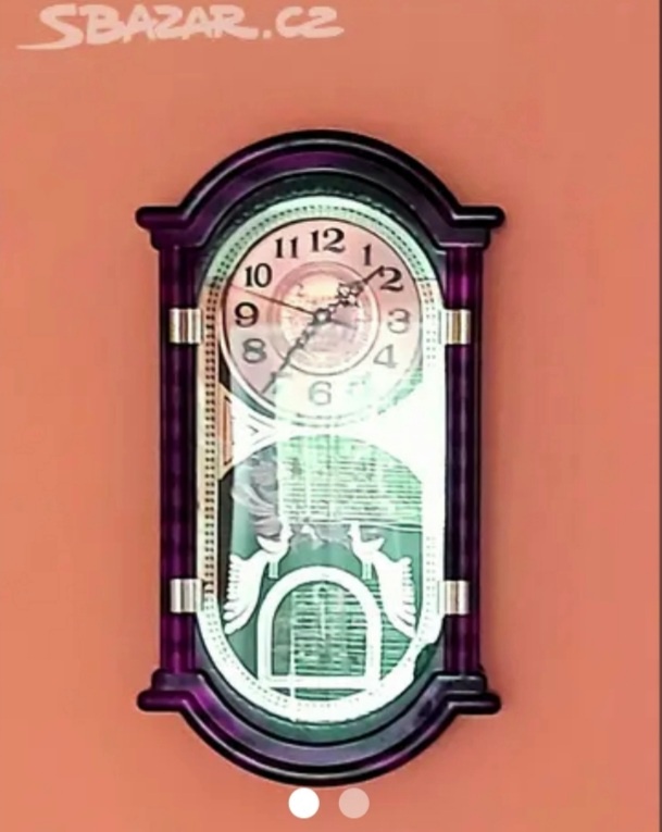 Retro -Nástěnné hodiny Quarz - 2