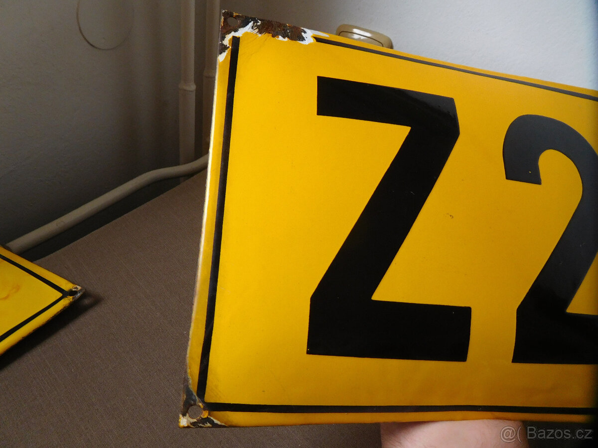 SMALTOVANÁ CEDULE - 2 - 2