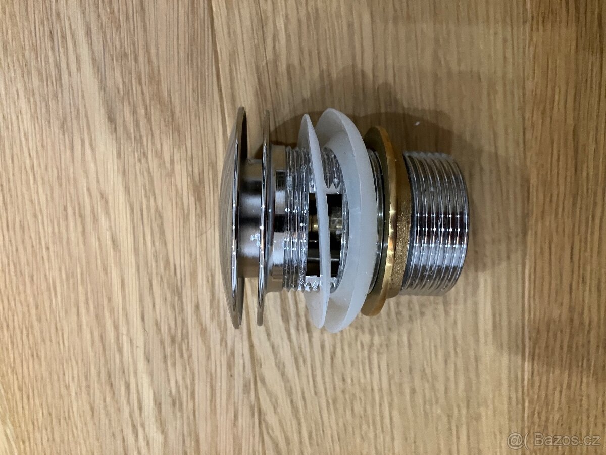 Výpusť vanová nebo umyvadlová click-clack chrom - 2