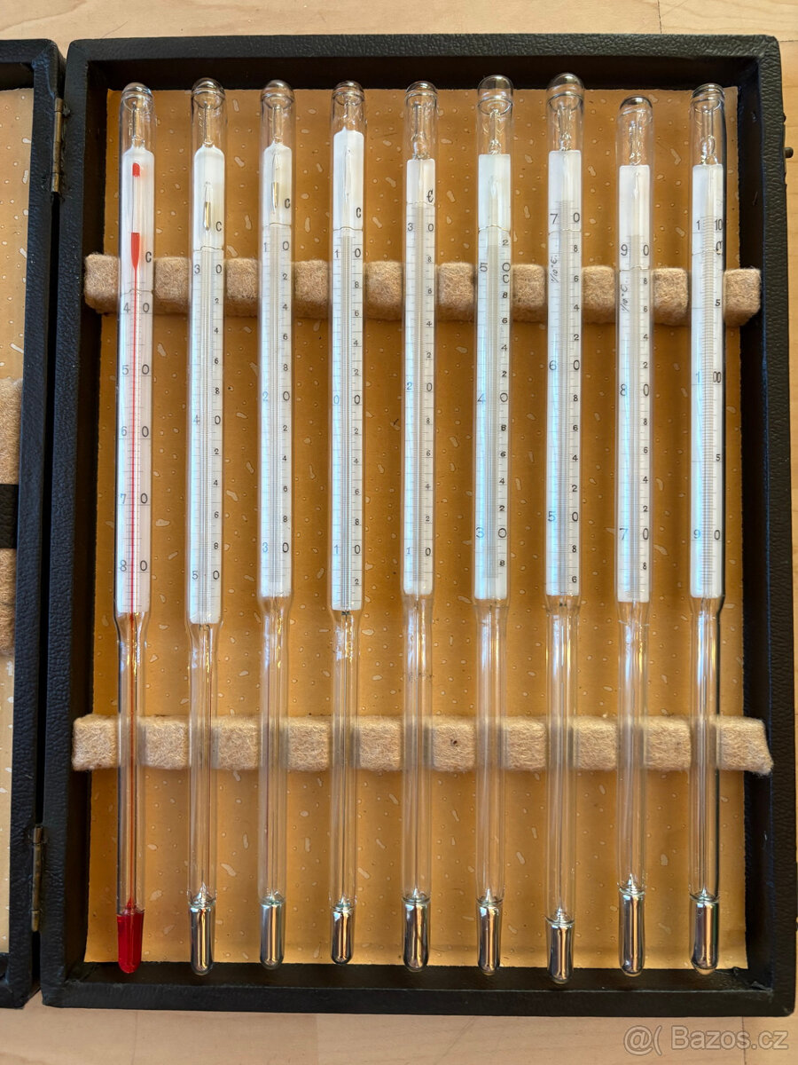 Laboratorní teploměry -80 +110 °C - 2