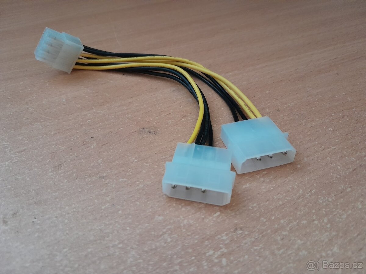 MOLEX KABEL REDUKCE 2x NA 8PIN IHNED K PRODEJI - 2