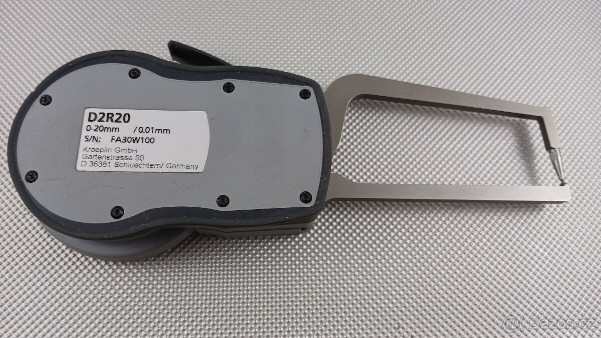 Odchýlkomer Kroeplin 0-20mm - 2