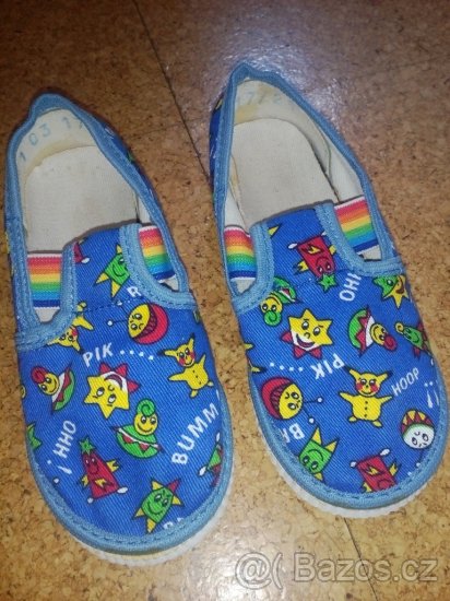 Dětské bačkůrky NOVÉ - vel. 25 - 2