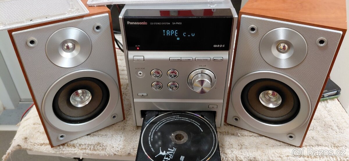 Panasonic mini system plnê funkční vč̣etnê nahrávání - 2
