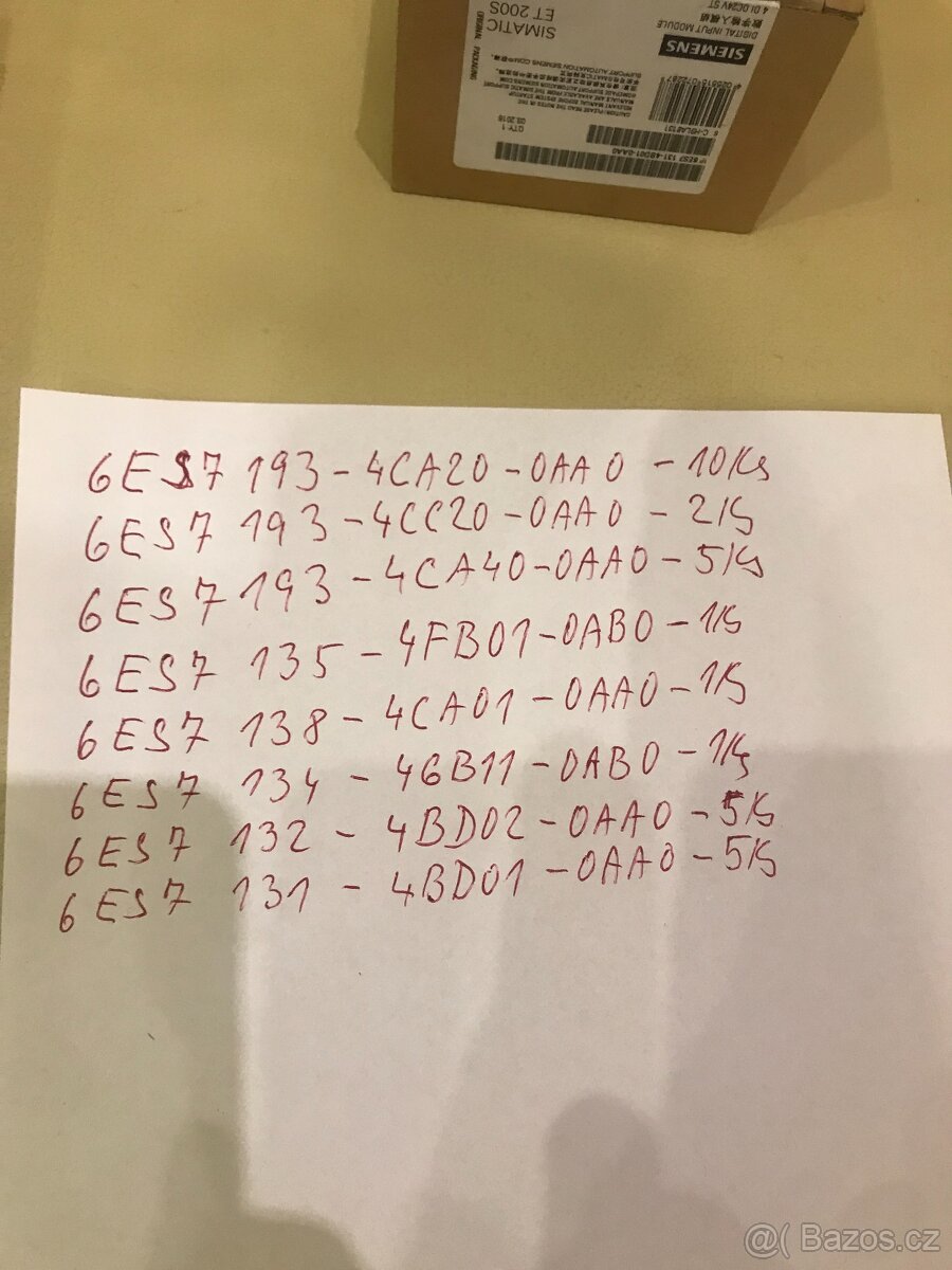 Elektronický modul pro PLC 6ES7 - 2