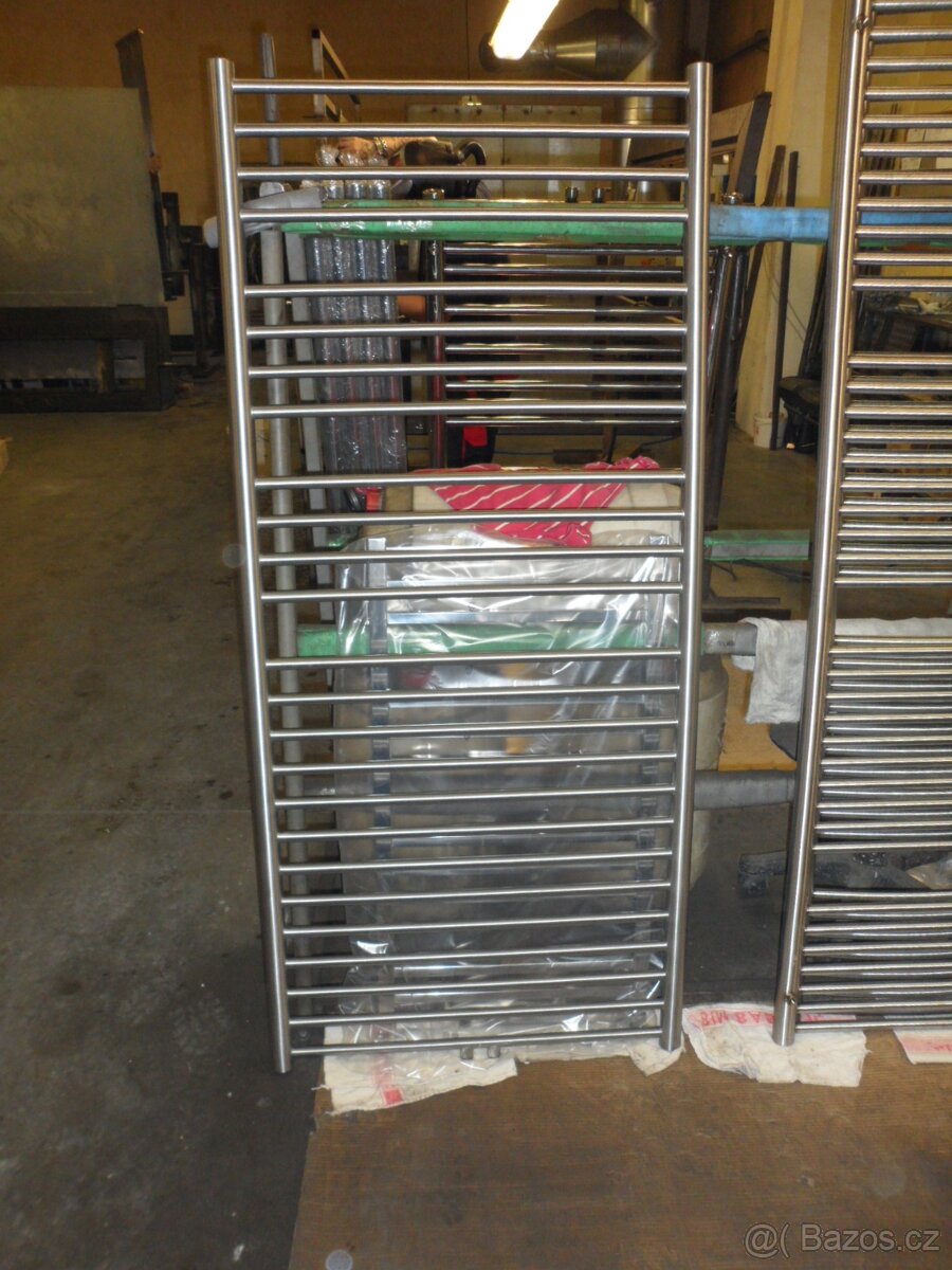 koupelnový radiátor nerez 600-1440 a 1600 - 2