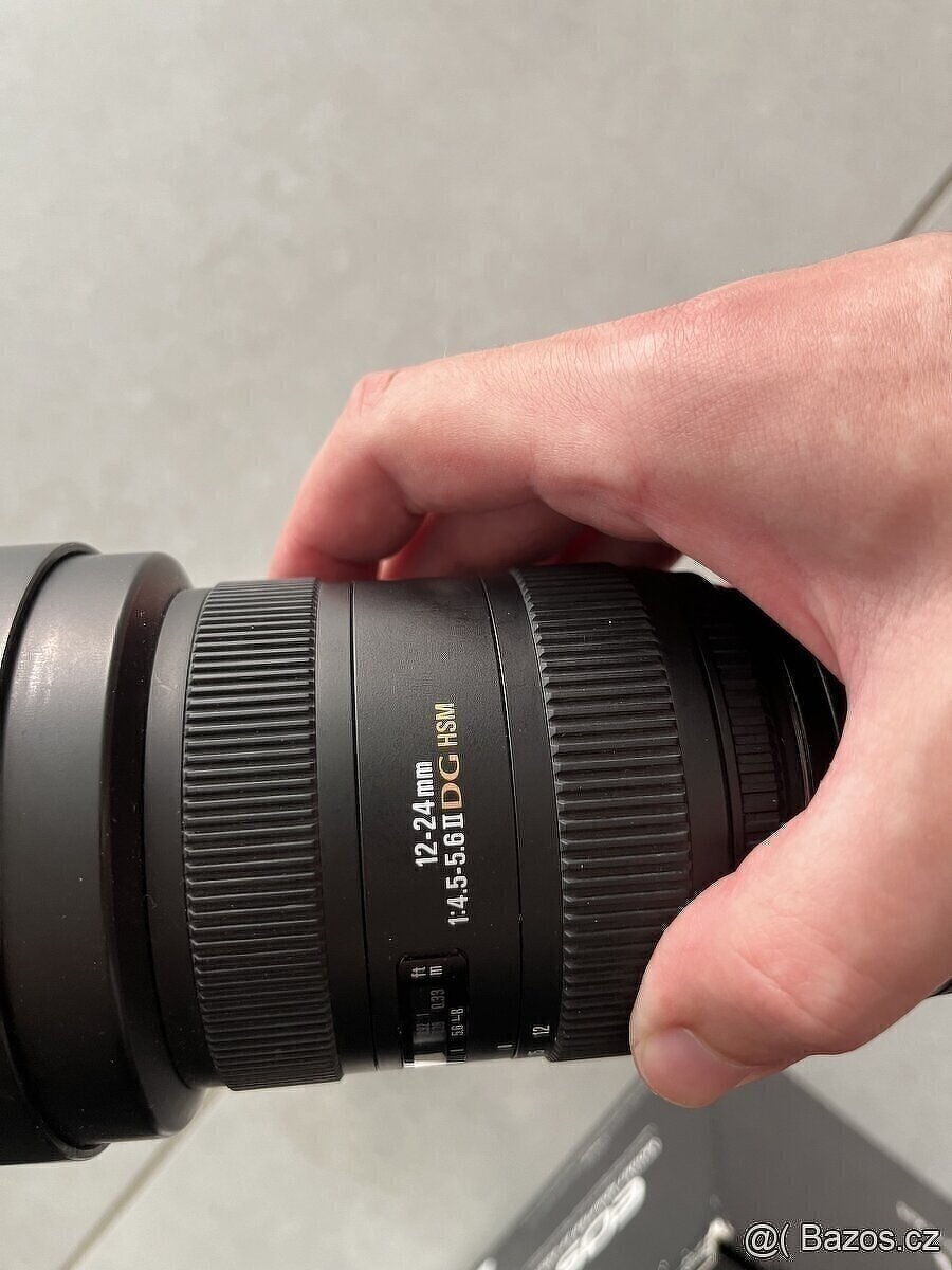 Sigma EF 12-24mm II DG HSM + redukce EF-RF - 2