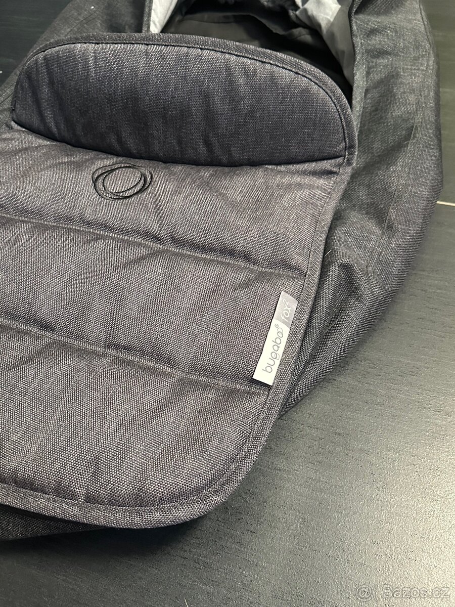 Bugaboo Fox 1,2,3 potah korby washed black - 2