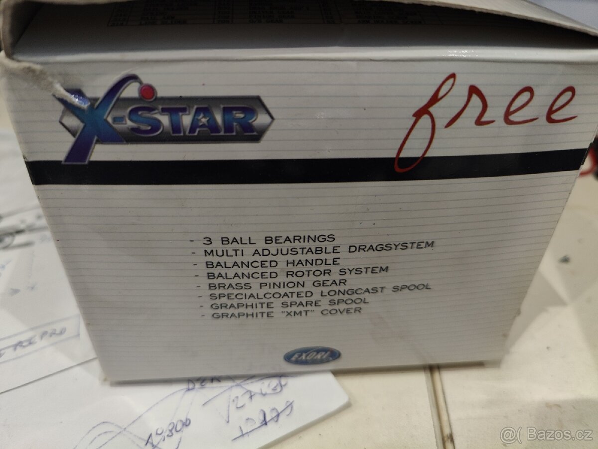Prodám rybářský naviják Xstar free 60 - 2