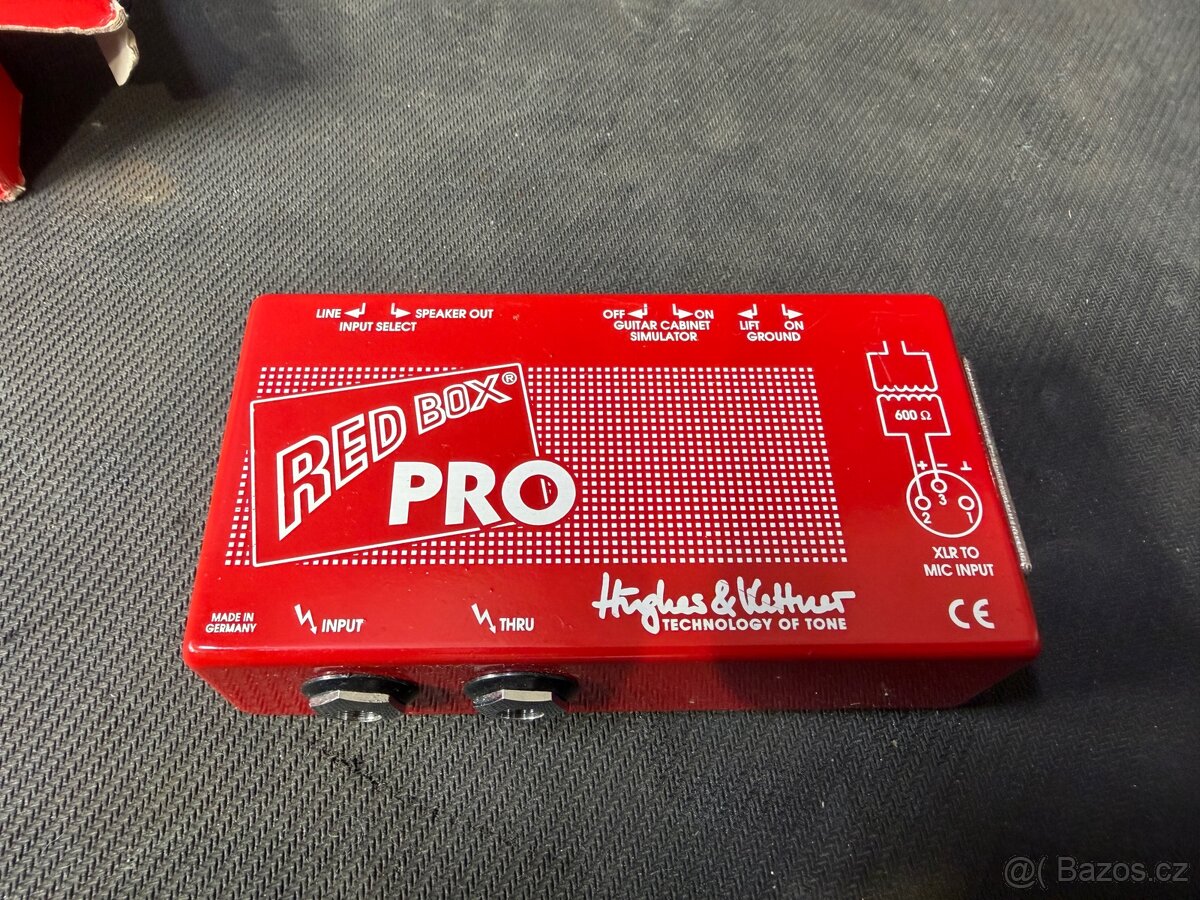 Hughes & Kettner Redbox PRO 2010s - Red - 2