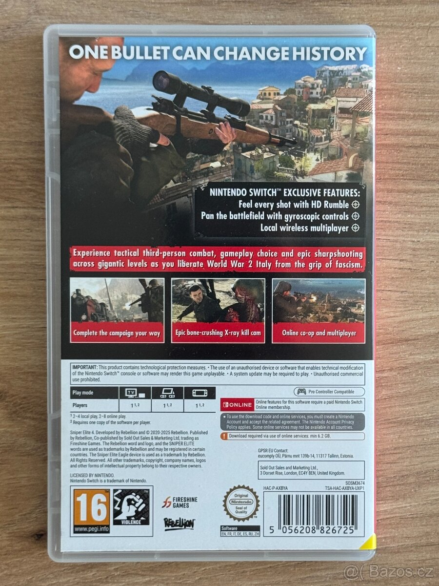 Sniper Elite 4 Nintendo Switch - 2