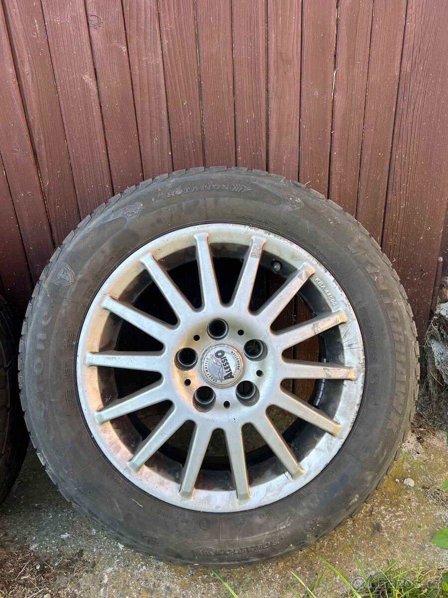 ALU R14 5x100 185/60 R14 - 2