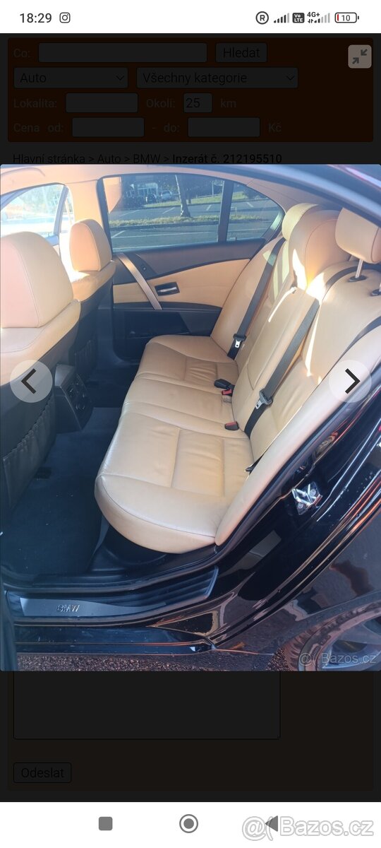 Prodám BMW E60. 523i. - 2